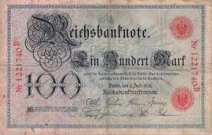 100 Mark 1898 L/B Ro.17
